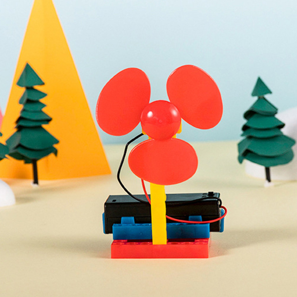 Science Kit - 1Set Kids Wind Generator Electric DIY