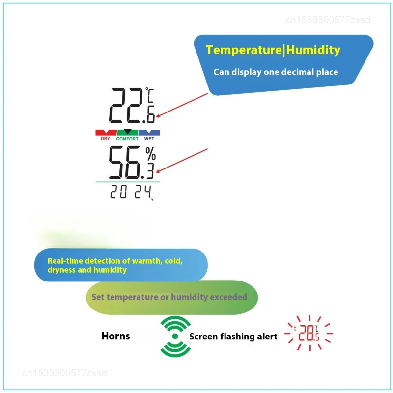 Outdoor Lcd Digital Thermomete - Weather Station Indoor avis et prix