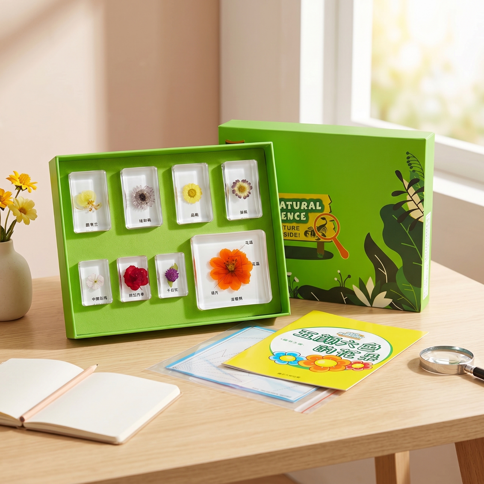 Resin Sample Blocks with Tray  - Science Kit avis et prix
