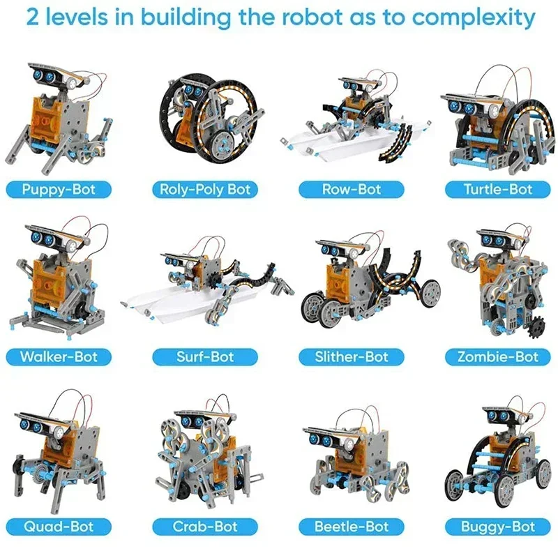 Solar Robot Kits High-Tech Sci - Science Robotics avis et prix