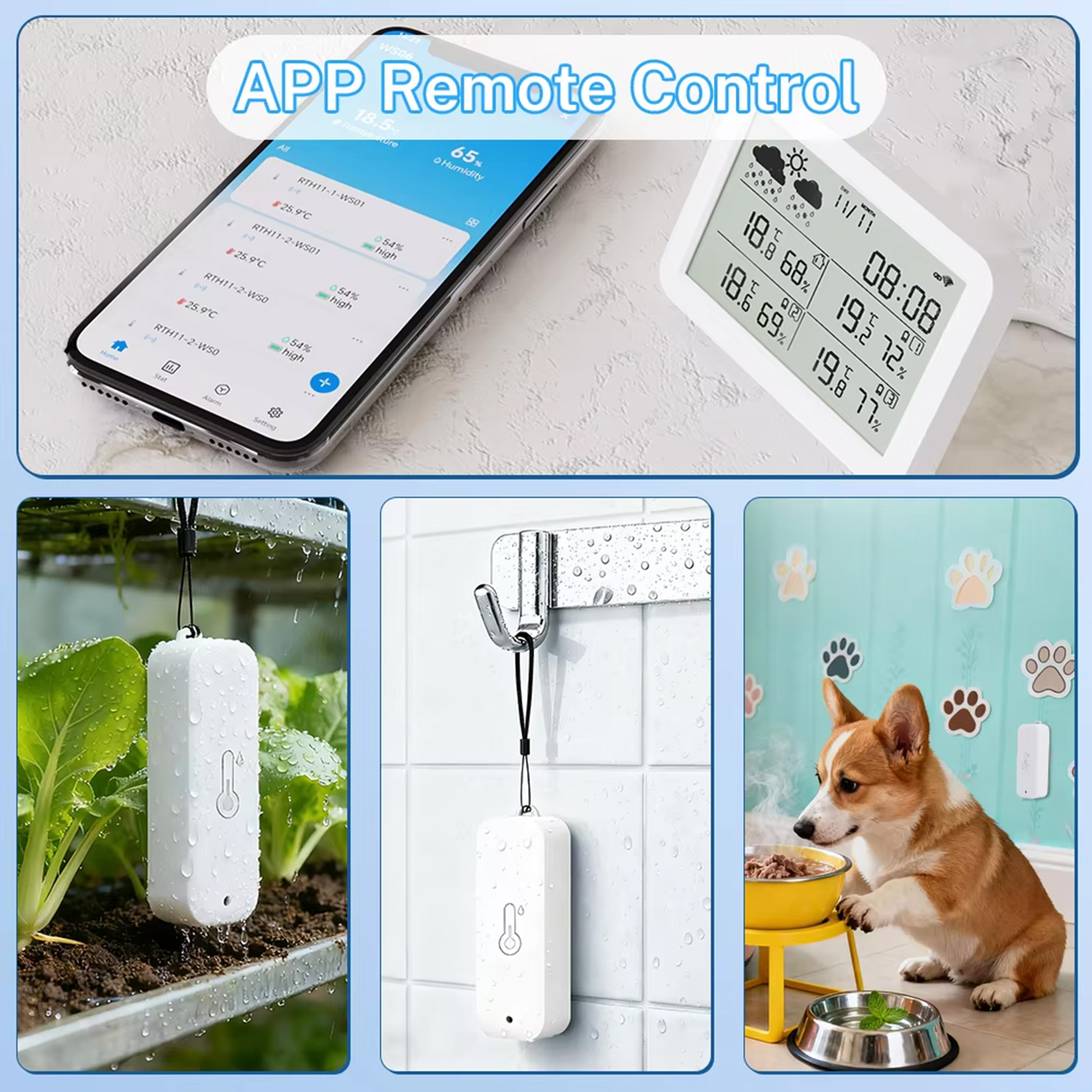 Tuya WiFi+RF433 Weather Statio - Weather Station Indoor avis et prix