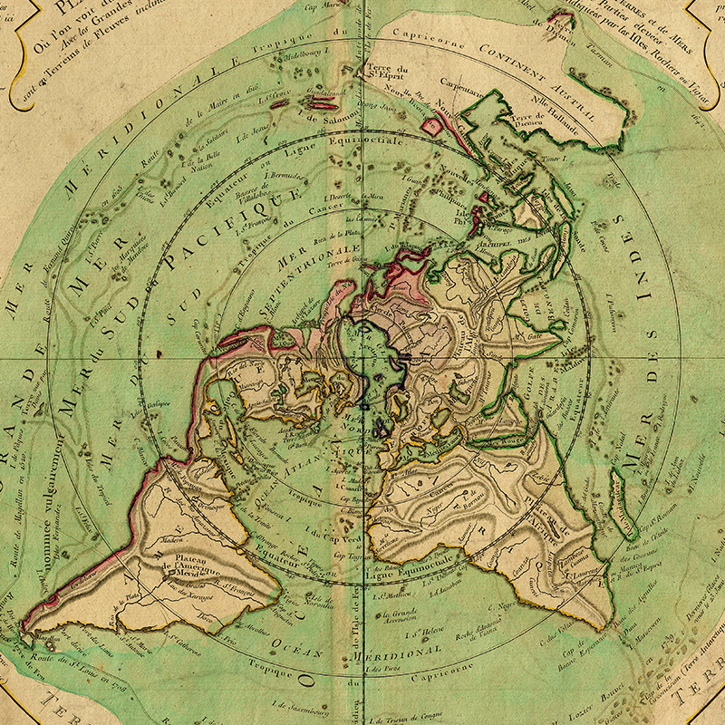 New Standard World Map Print F - Star Map Poster avis et prix