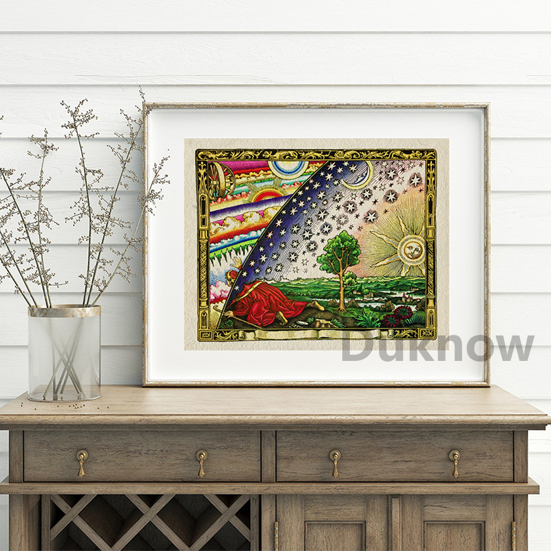 New Standard World Map Print F - Star Map Poster avis et prix