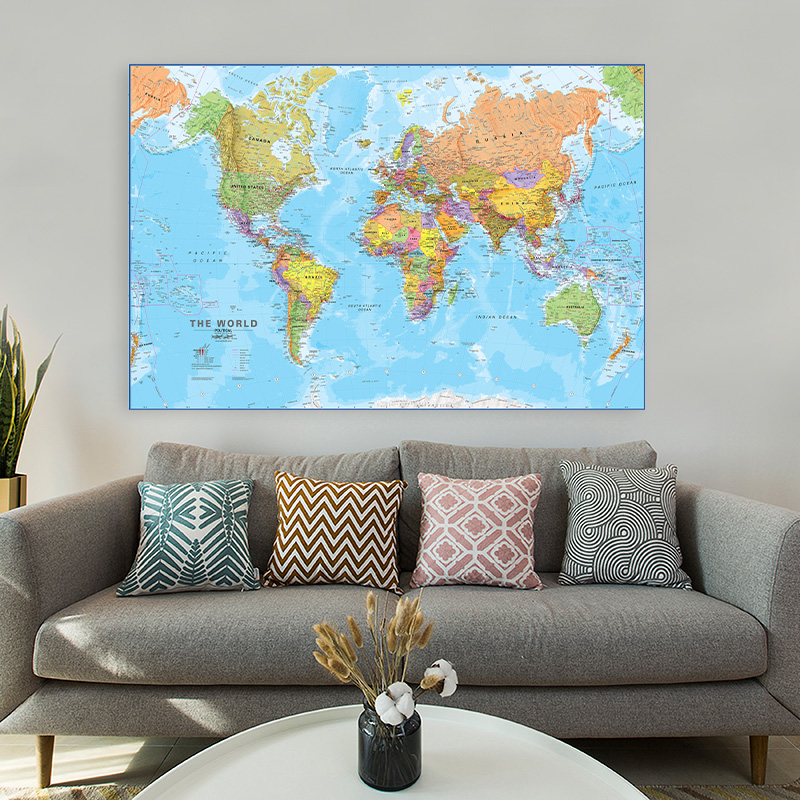 100*70cm Unframed Non-woven Wo - Star Map Poster avis et prix