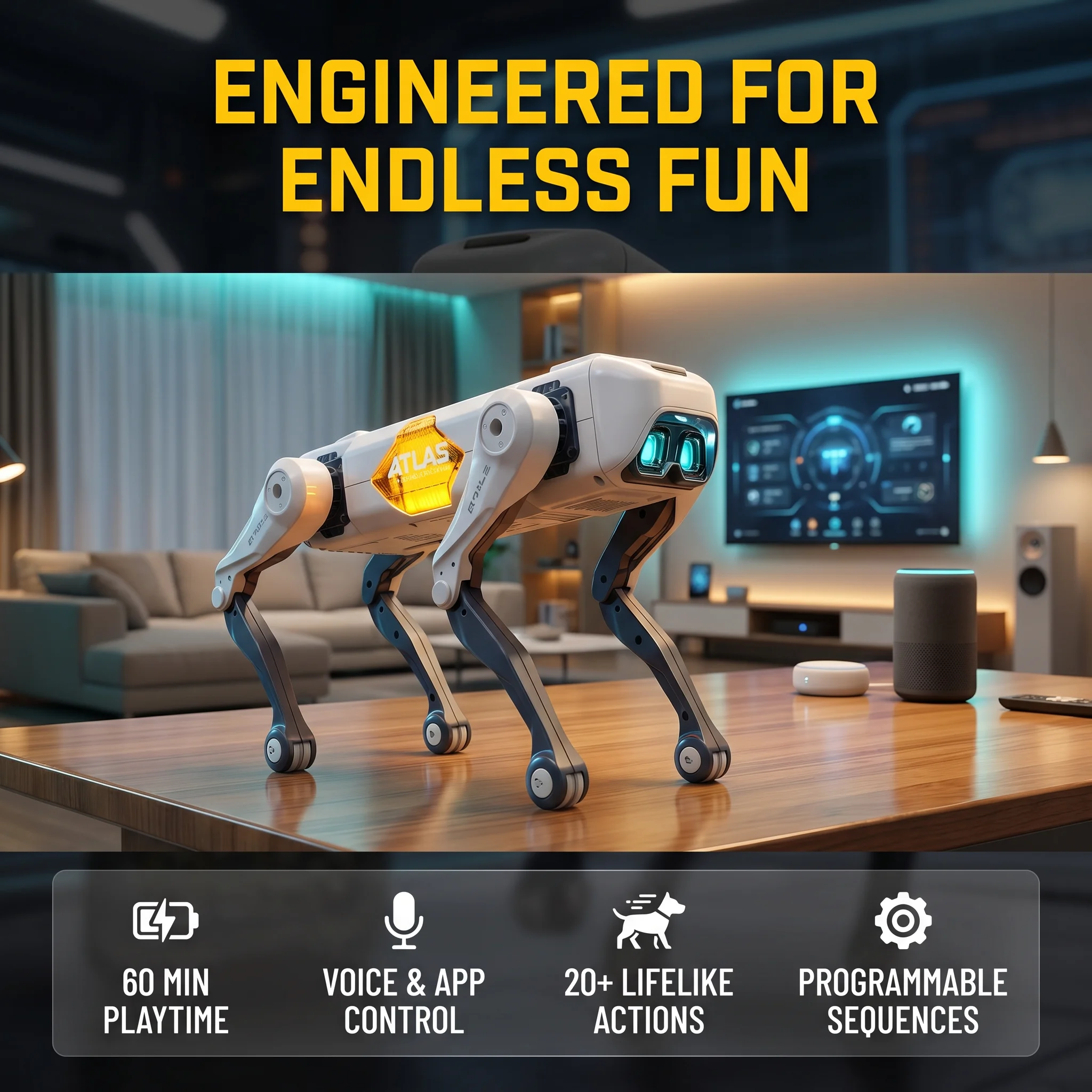 AI Smart Robot Dog, Voice & AP - Science Robotics avis et prix