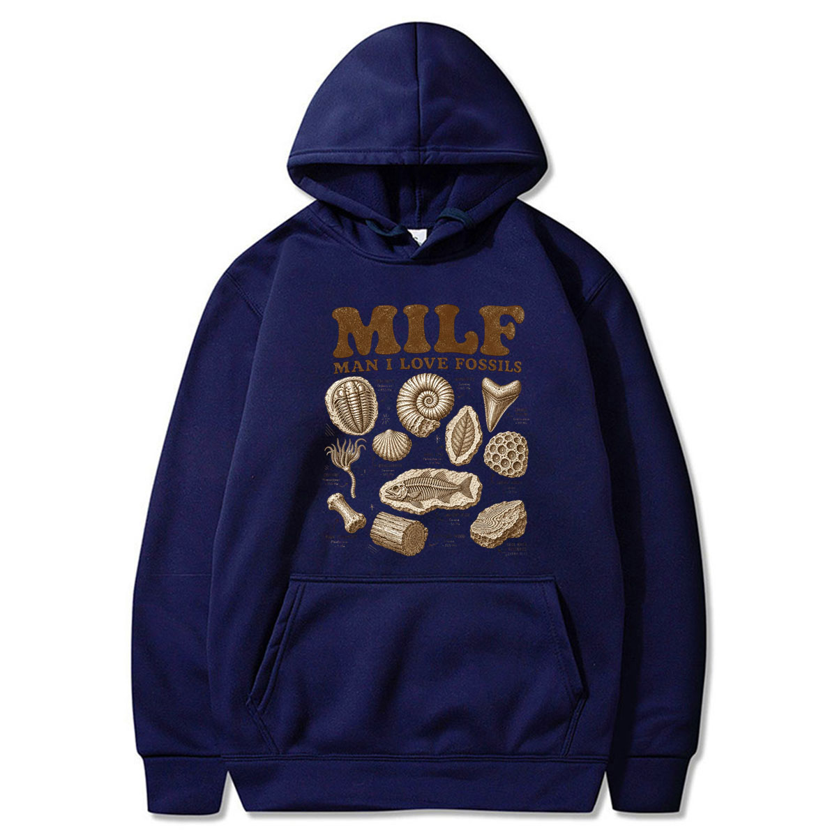 Milf Man I Love Fossils Hoodie - Science Hunter avis et prix