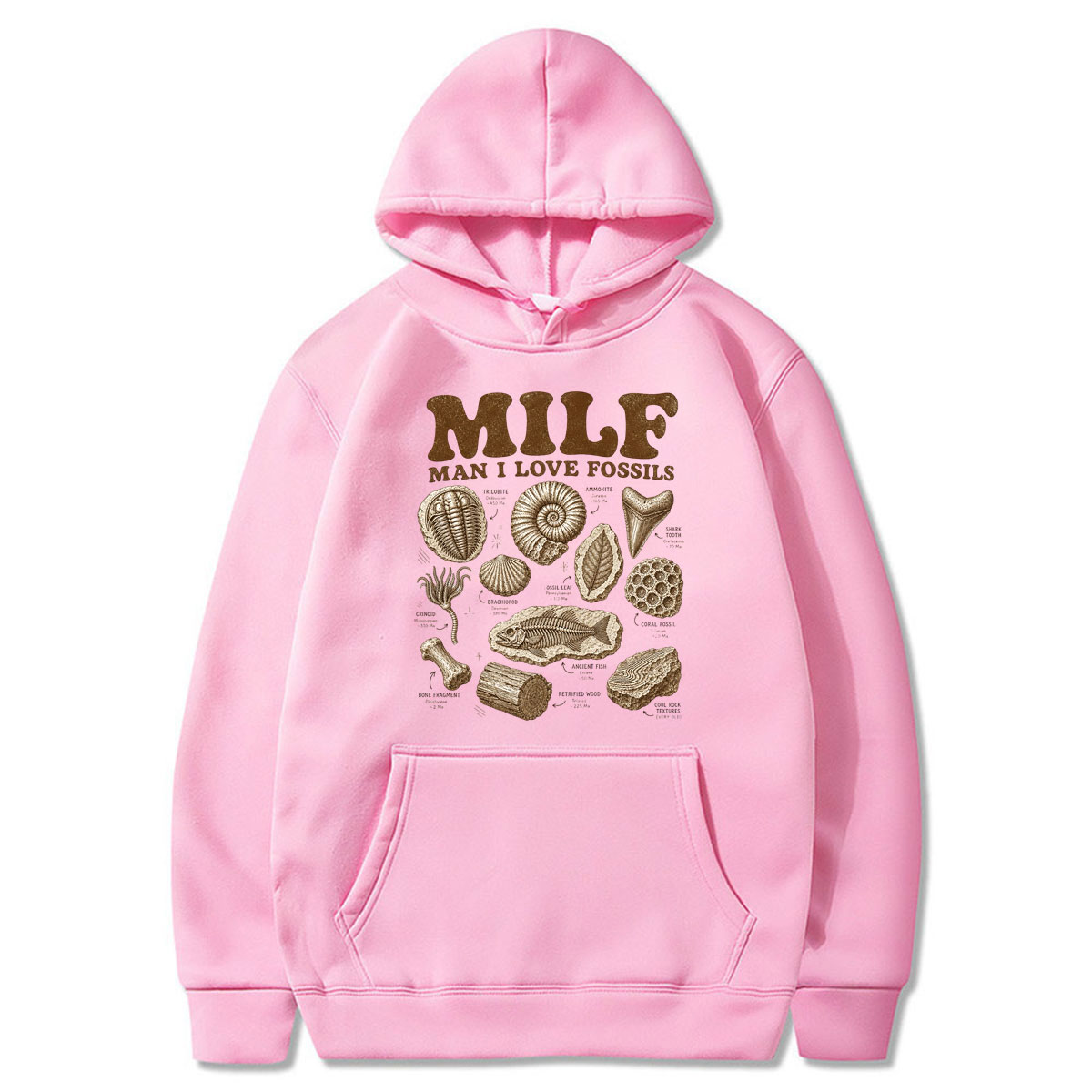 Milf Man I Love Fossils Hoodie - Science Hunter avis et prix