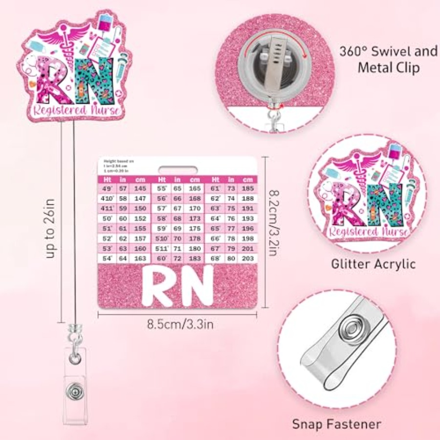 Registered Nurse Badge Reel Re - Science Buddy avis et prix