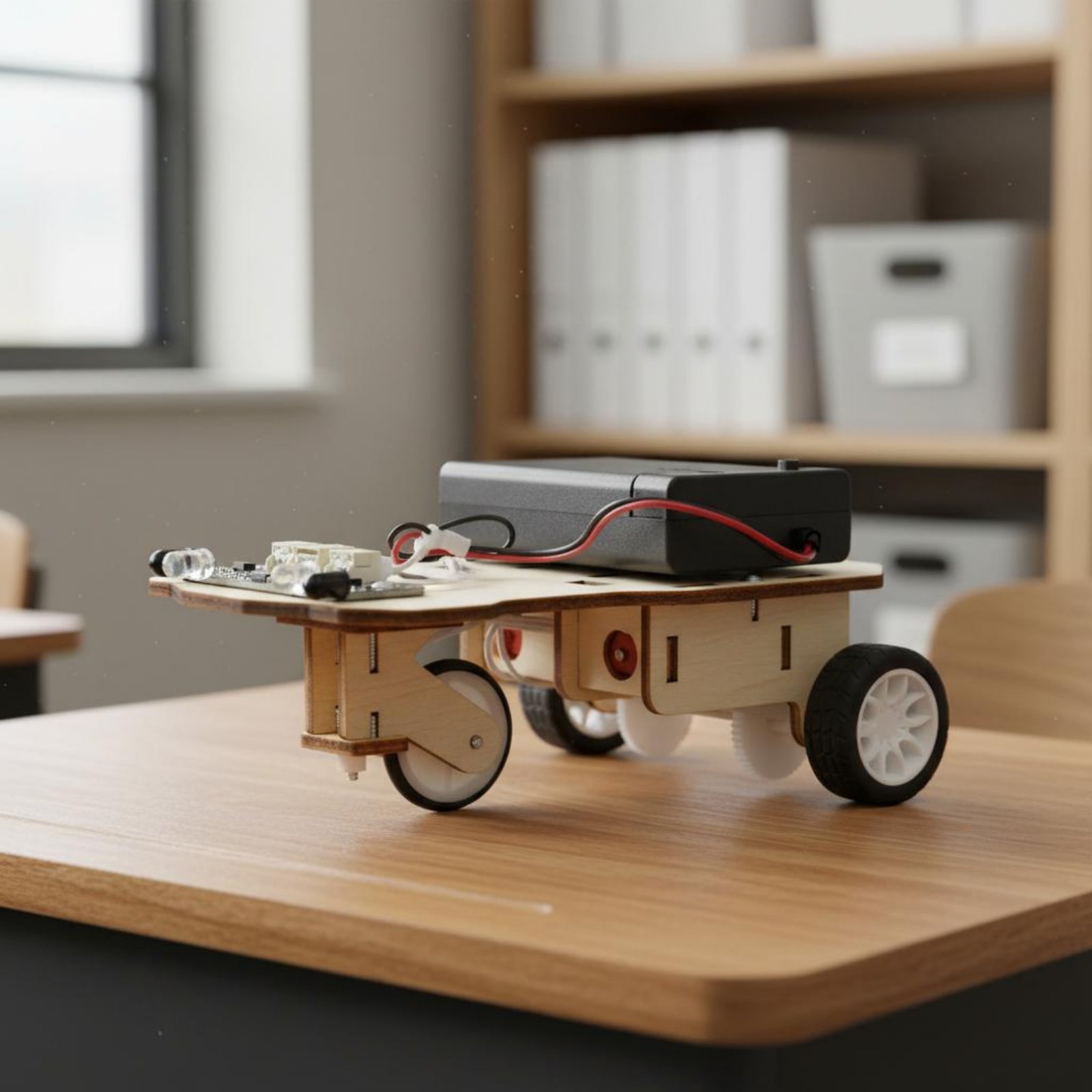 Wooden Intelligent Vehicle Kit - Science Kit avis et prix