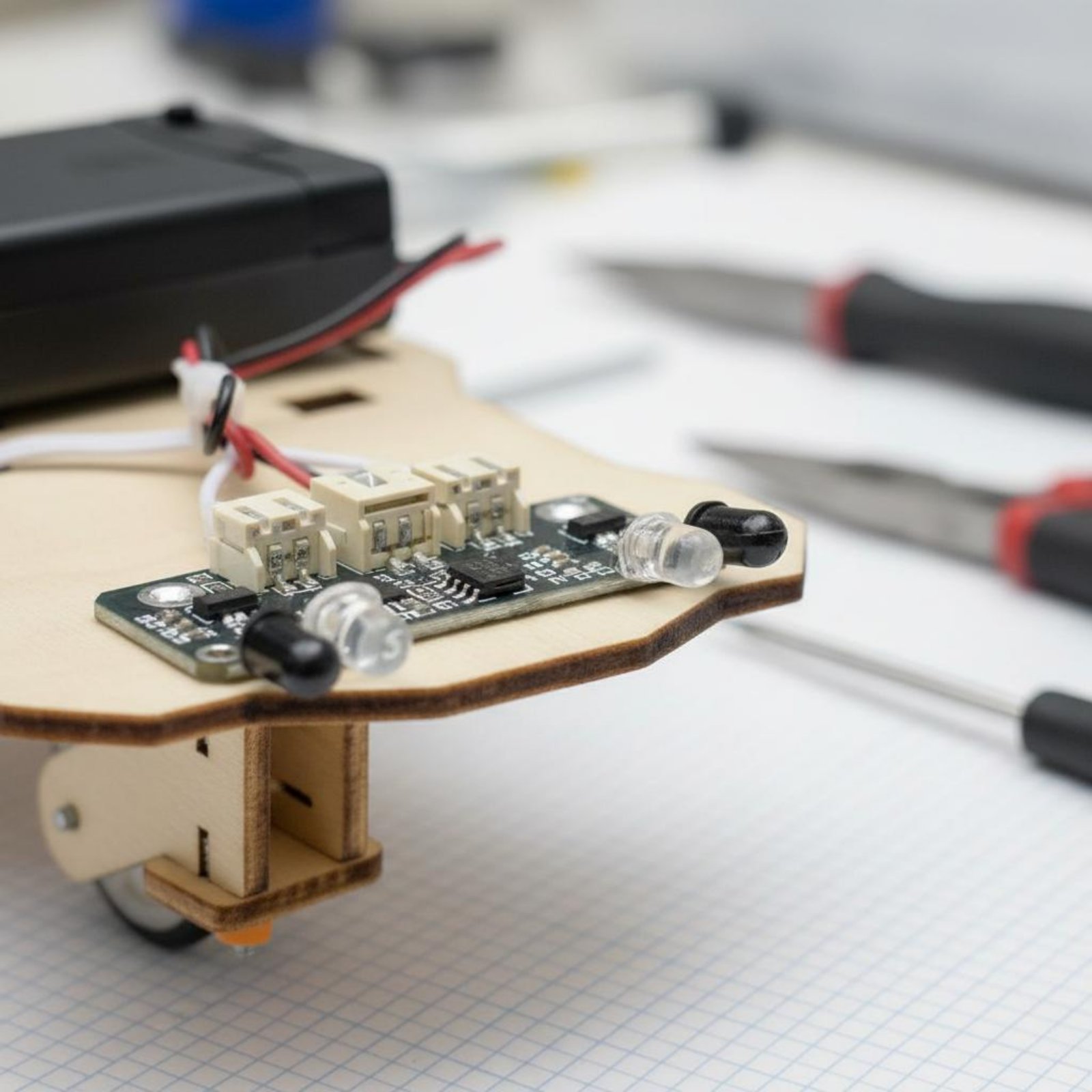 Wooden Intelligent Vehicle Kit - Science Kit avis et prix